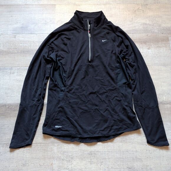 Nike Tops - Nike Dri Fit Women’s Long Sleeve Half Zip Activewear Sz Medium